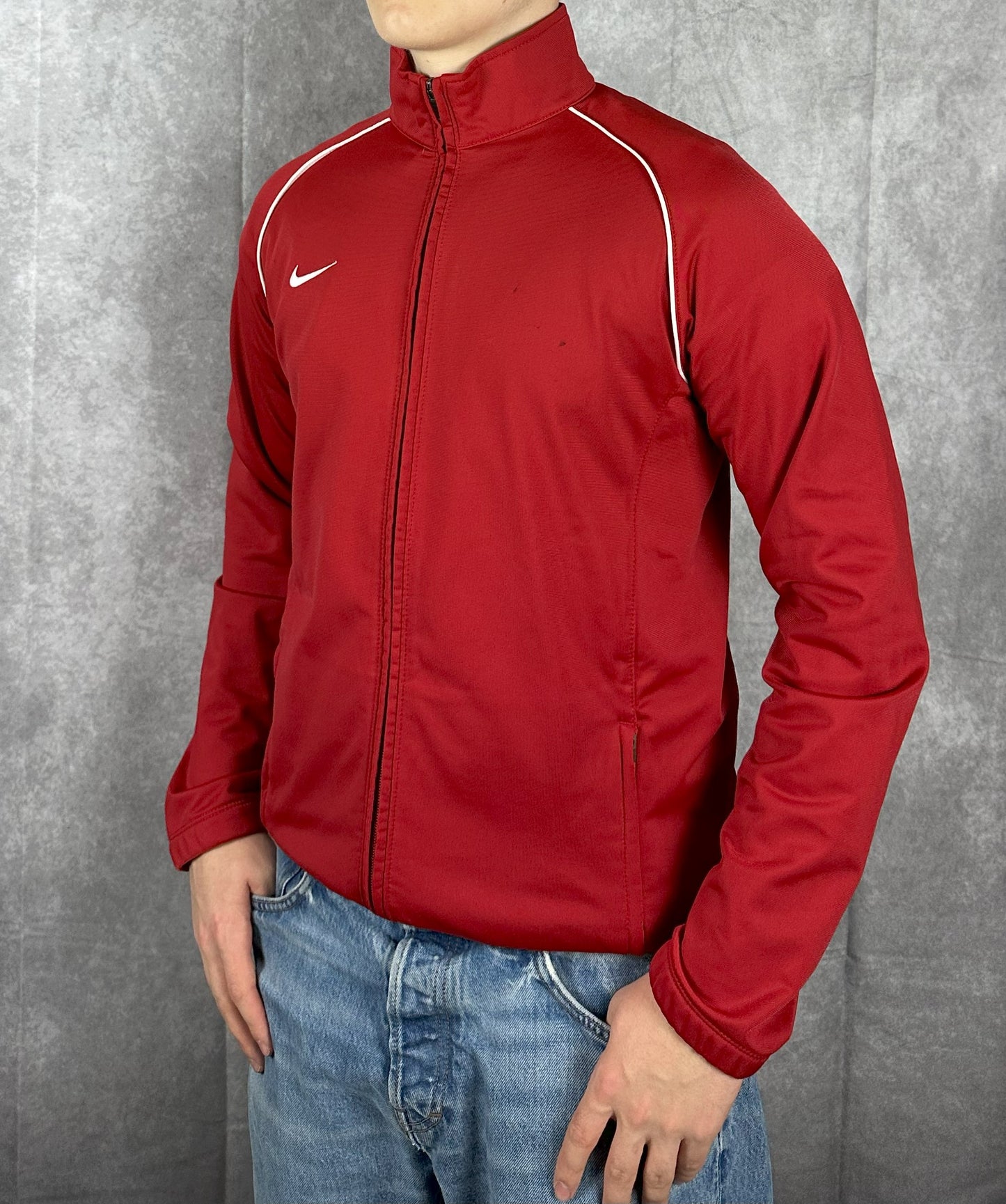 Nike Trainingsjacke in Rot - Honey Vintage