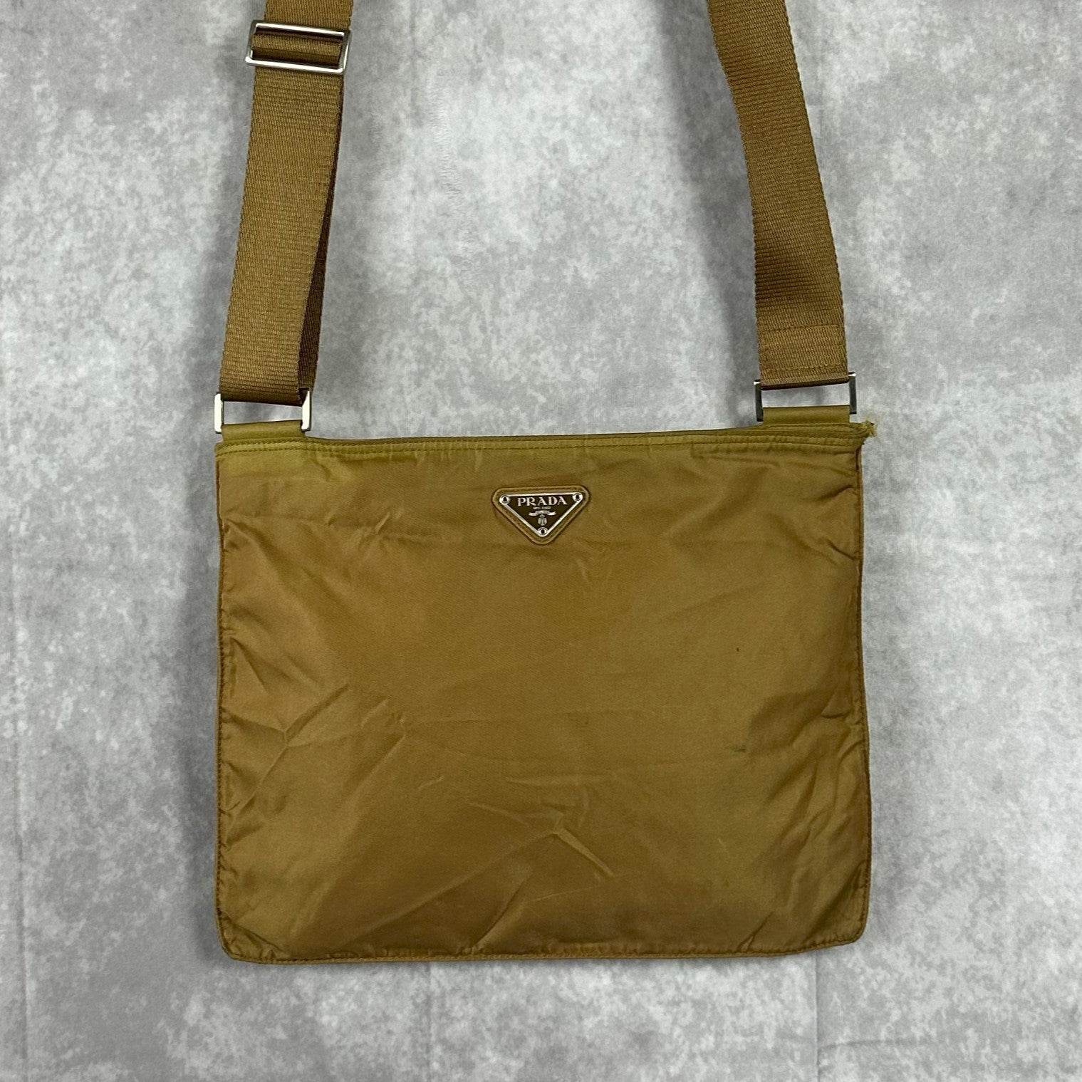 Vintage prada nylon crossbody sale